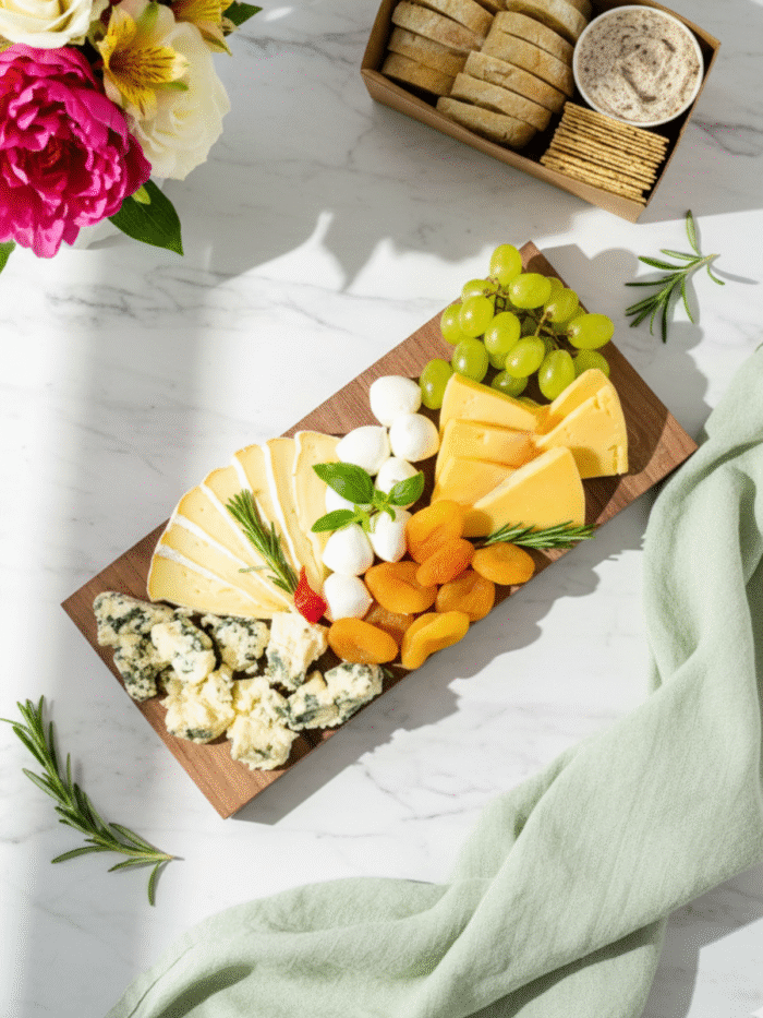Grazing para 2 - VEGETARIANA (tábua de frios)