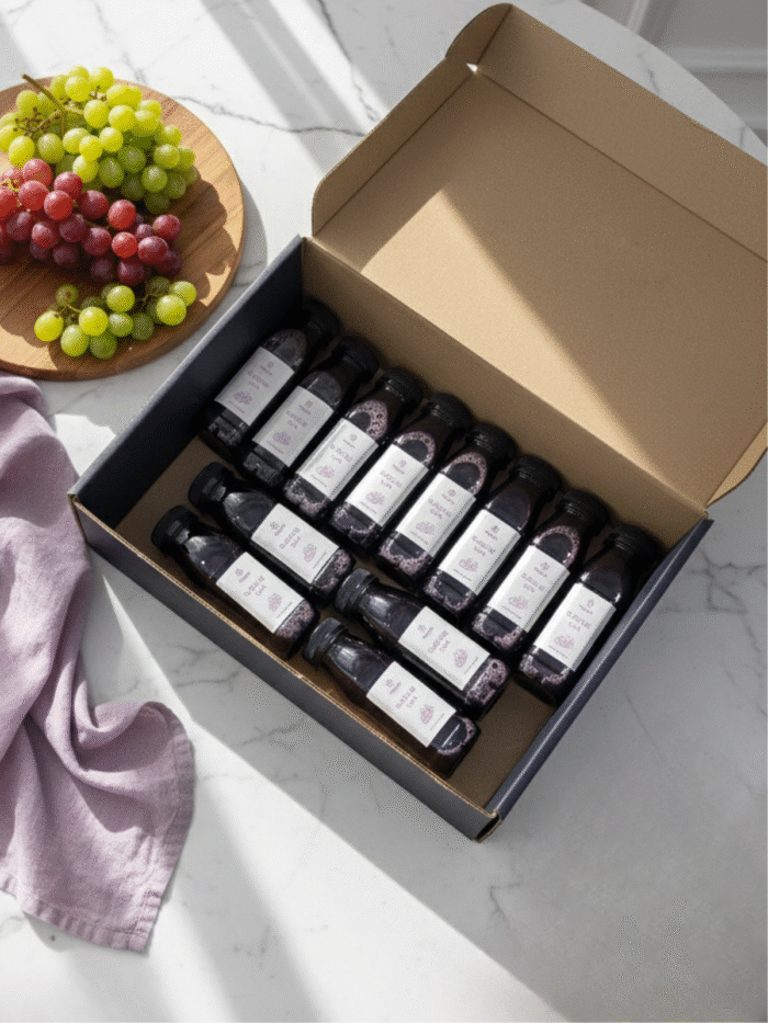 Box sucos de uva garrafa 200ml - Imagem 2