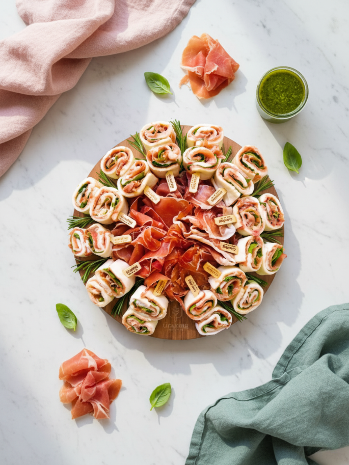 Búfala Rolls de Presunto Cru